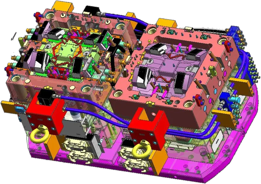 BYD Automotive interior part mould design