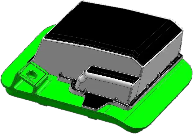 BYD Automotive interior part, the moulded part