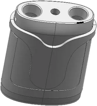 RELX E-cigarette oil cylinder, the moulded part