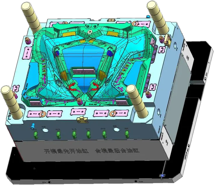 PPD vehicle body shell mould design