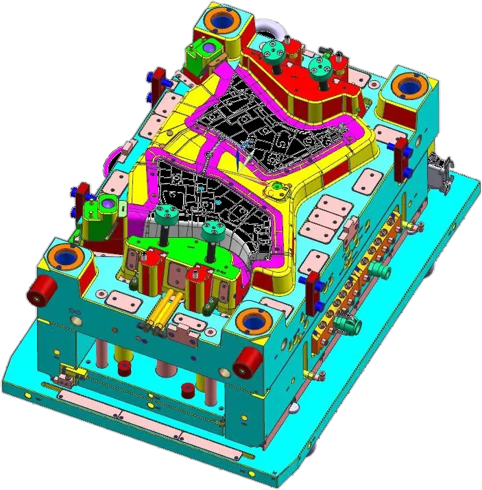 SAIC Motor C-pillar lower trim mould design