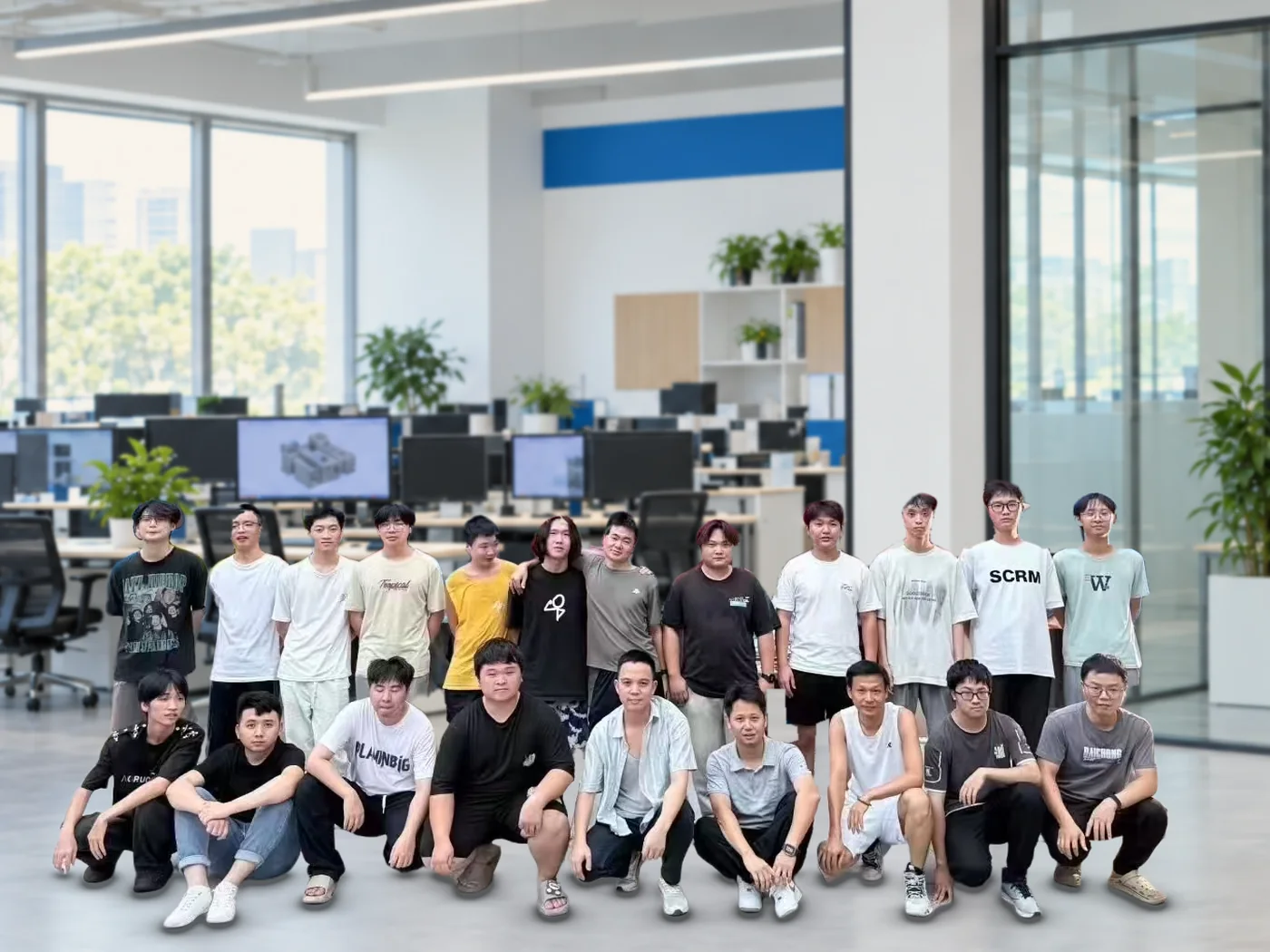 The gomould mould design team in Guangdong