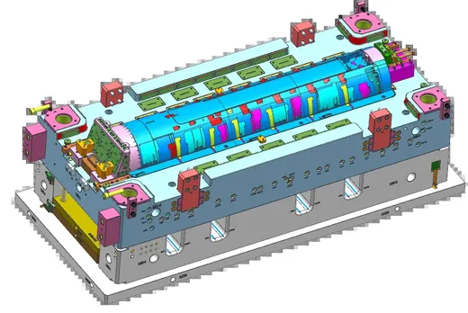 Floor-standing air-conditioner panel · view 1