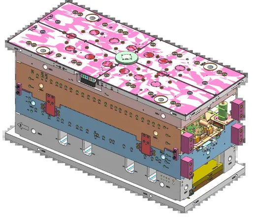 Floor-standing air-conditioner panel · view 3