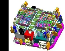Automotive two-colour mould 3