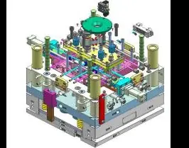 Robot vacuum rear-shell mould