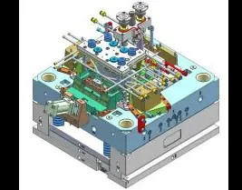 Robot vacuum base-station mould 1