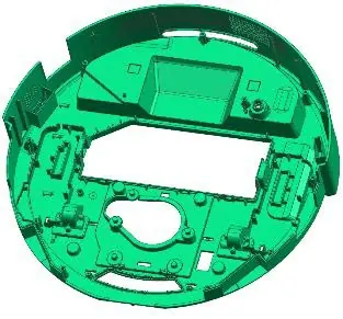 Face shell interior