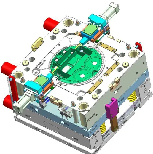 Bottom-shell mould