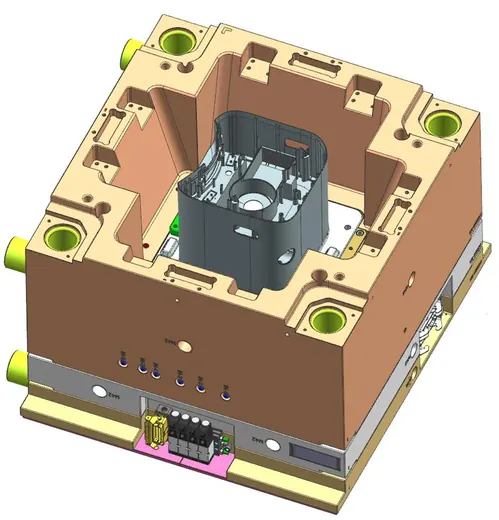 Dust-bin body cavity