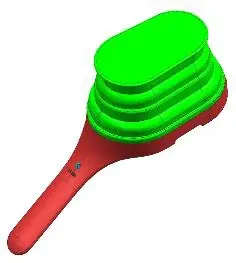Two-colour part