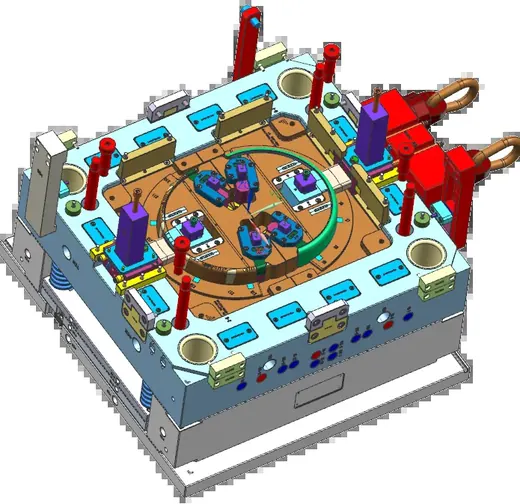 Robot vacuum radar front bumper · view 1