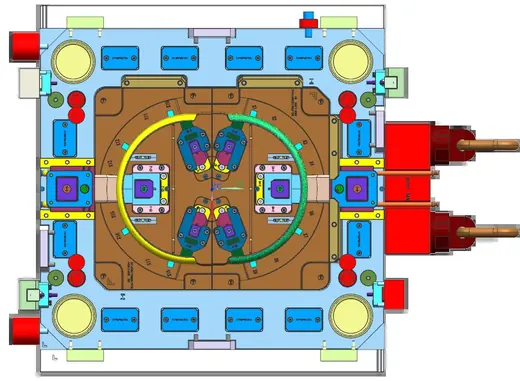 Robot vacuum radar front bumper · view 3